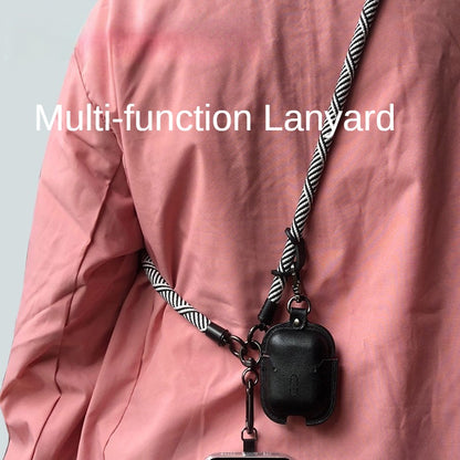 Multi-function lanyard Mobile Phone Lanyard Crossbody Can Be Back Hanging Neck High-end Durable Men's and Women's Outdoor Anti-loss Key Lanyard(2Pcs $14.99)