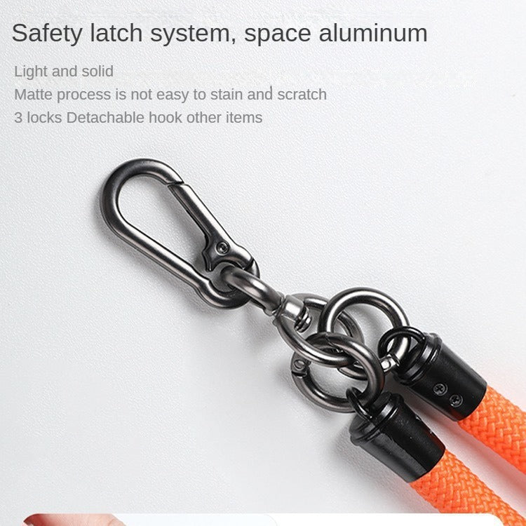 Multi-function lanyard Mobile Phone Lanyard Crossbody Can Be Back Hanging Neck High-end Durable Men's and Women's Outdoor Anti-loss Key Lanyard(2Pcs $14.99)