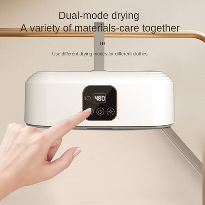 Folding Clothes Dryer, Compact Portable Dryer for Home and Dorm, Quick Drying with Timer, Smart Foldable Design, Easy Storage, and Anti-Dust Mite Function